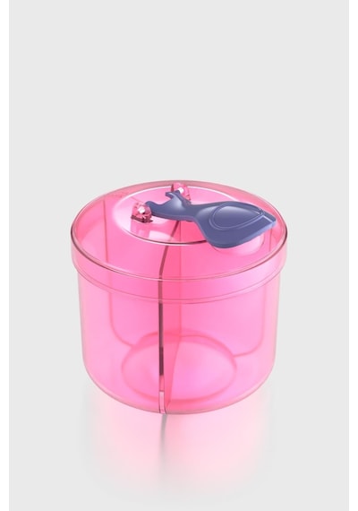 Renga Doli 290 Ml 3 Bölmeli Pp Toz Mama Kabı 221004 Pembe Pembe