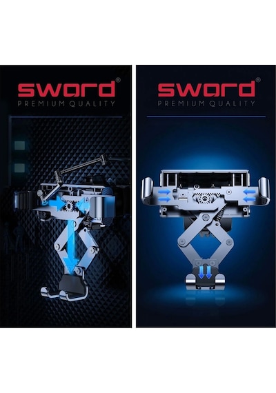 Sword Ayarlanabilir Araç İçi Telefon Tutucu Her Telefon İle Uyumlu Sw-ayr Siyah