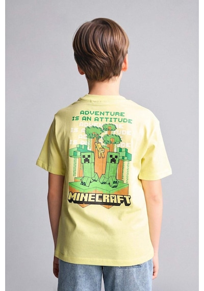 Defacto Minecraft New Regular Fıt Bisiklet Yaka Kısa Kollu Tişört Erkek Çocuk H8261a826hsyl114 Sarı-yl114 Defacto Minecraft New Regular Fıt Bisiklet Yaka Kısa Kollu Tişört Erkek Çocuk H8261a826hsyl114 Sarı-yl114