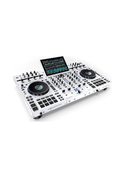 Denon Prıme 4 + Whıte İkinci Nesil Profesyonel 4-kanal Dj Controller, Standalone Player, Engine Prime Sistemi Beyaz