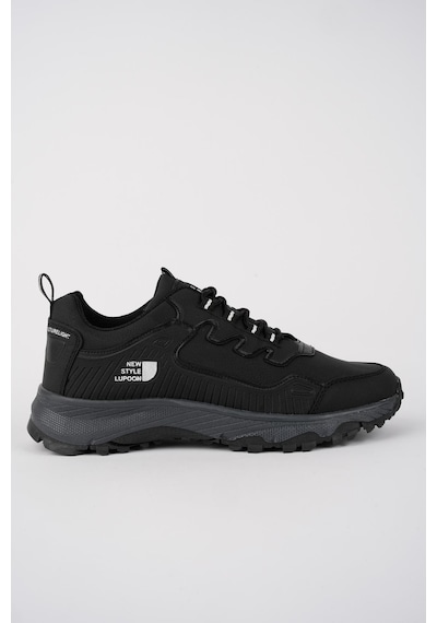 Muggo North Unisex Garantili Trekking Outdoor Ayakkabı Siyah-Siyah