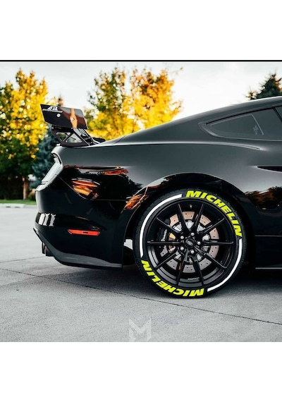 Motorsiklet 8X Ince Yanak Lastik Her Lastiğe Uyumlu Sticker (524844203)