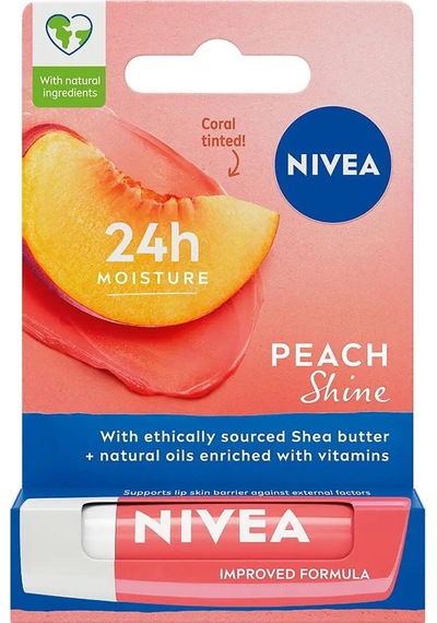 3 Adet Nivea Lip Dudak Bakım Kremi Şeftali
