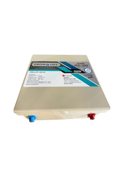 Prismacell Lifepo4 36 Volt Akü 38.4 Volt 105ah 4032 Watt Minn Kota Sanal Çapa Aküsü