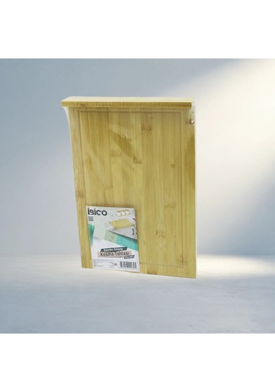 Kesme Tahtası Ahşap Bambu 25x35 Cm Kenar Destekli 12v