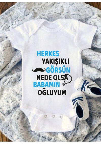 Babylimon Dayıya Özel Zıbın Beyaz - 132151485 Beyaz