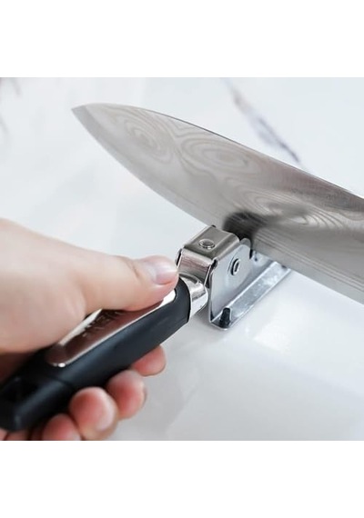 İkili Bıçak Bileme Seti 3 Aşamalı Krom Kaplama Manuel Bıçak Bileyici + Metal Gövdeli 8 Tekerlekli Profesyonel Bıçak Bileme Aparatı - İkili Bıçak Bileme Seti 3 Aşamalı Krom Kaplama Manuel Bıçak Bileyici + Metal Gövdeli 8 Tekerlekli Profesyonel Bıçak Bileme Aparatı -