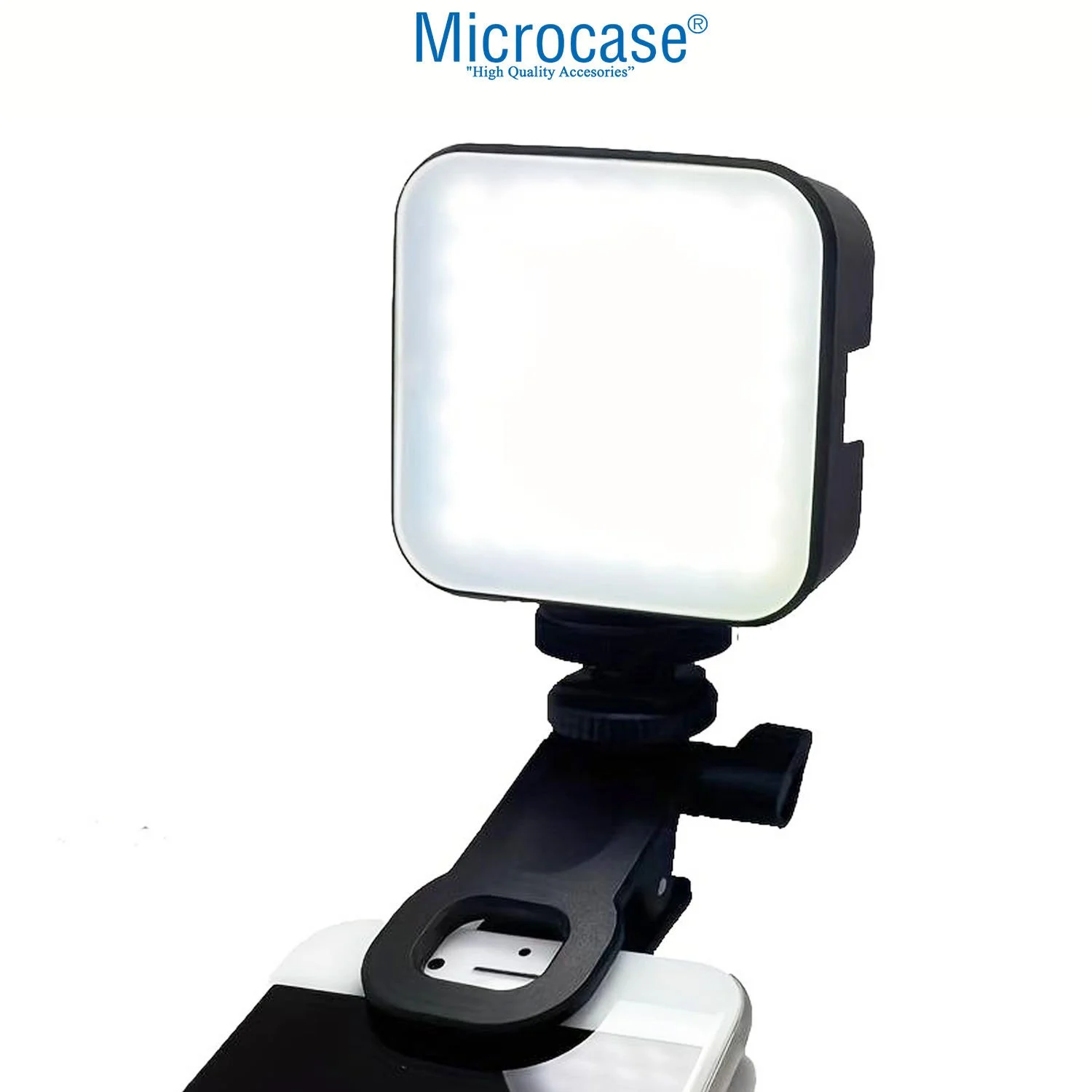 Microcase Şarjlı Çok Fonksiyonlu Ayarlanabilir Ürün Çekim Işığı Rgb Softbox Fotoğraf Stüdyo Aydınlatması Cep Ledi Al4256
