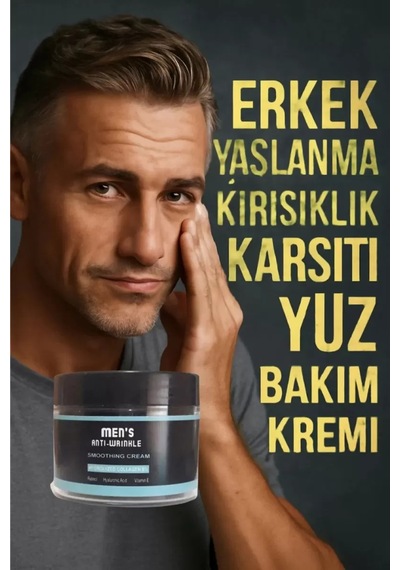 Men's Anti-wrinkle Cream Erkek Yüz Bakım Kremi 100 Ml