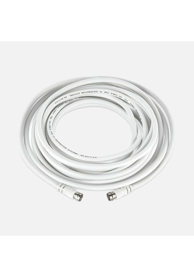 Mutlusan Tv Kablosu F Connector U/6 10 Mt 5'li Avantaj Paketi Mıchu
