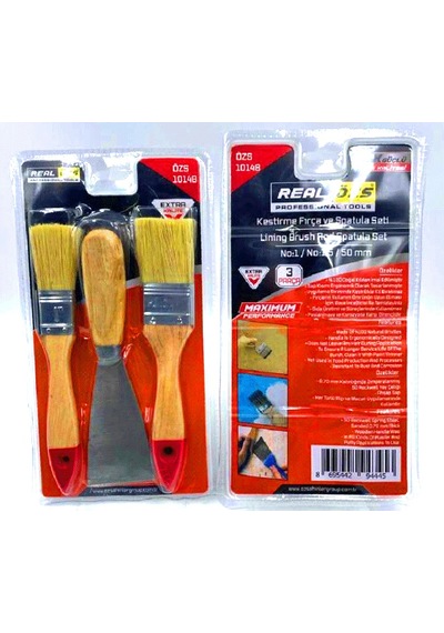 3 Parça Spatula50mm- Kestirme Fırçano-1-1.5seti 5468
