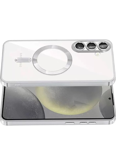 Newface Samsung Galaxy A57 5g Kross Magneticsafe Kapak - Gümüş