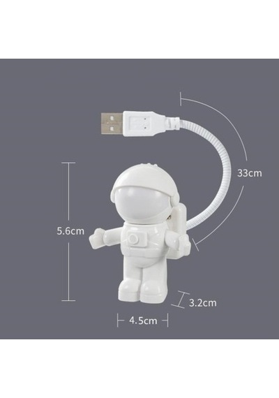 Justcheapstore Astronot Usb Gece Lambası