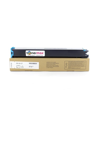 Tonermax Sharp Mx-60Gtca Mavi Uyumlu Toner / Mx-3050/3550/4050/5050