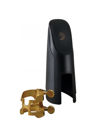 D'addario Hcl1g Si Bemol Bb Klarnet H-ligature Ve Kapak Seti Altın Kaplama Gold Harrison Tarzı Tasarım, 4 Noktadan Eşit Baskı İle Maksimum Rezonans