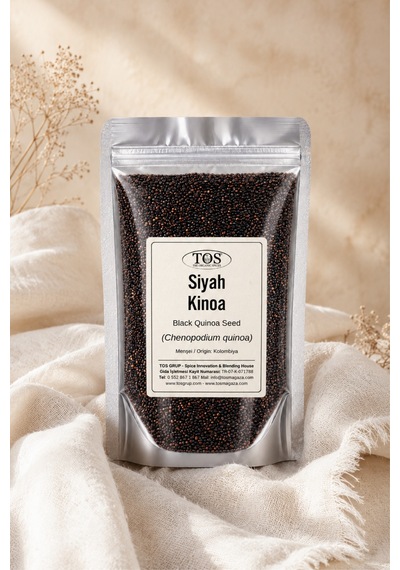 Siyah Kinoa 100 gr (1. Kalite) Chenopodium quinoa Willd / Black Quinoa