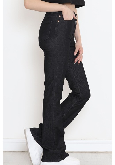 Mokashopin - İspanyol Paça Kot Pantolon Koyufüme - 18201.1431. 001