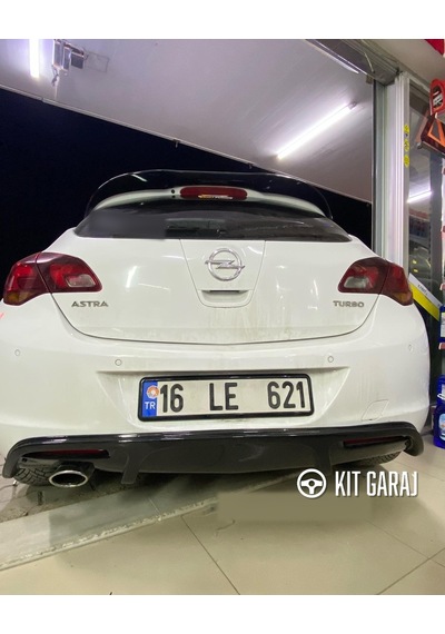 Kit Garaj Opel Astra J Hb Irmscher Difüzör Plastik 2009-2015 Boyalı