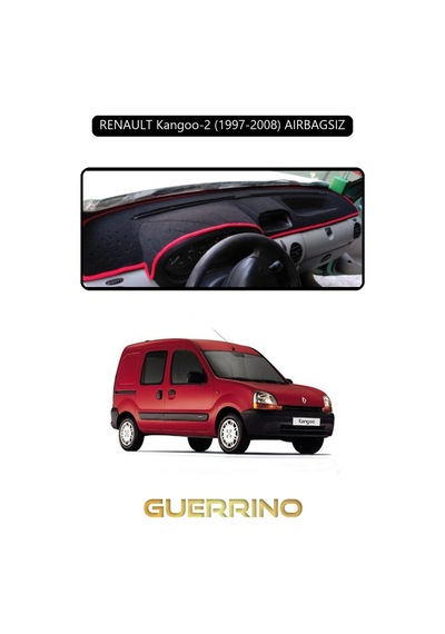 Renault Kangoo-2 1997-2008 Aırbagsıztorpido Koruma Halısı Siyah Kenar