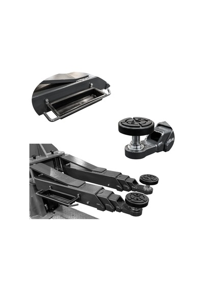 Takpower 5 Ton İki Sütunlu Alttan Bağlantılı Tam Otomatik Araç Kaldırma Lifti