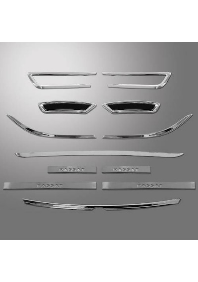Vw Passat B8 Krom Set 12 Parça Paslanmaz