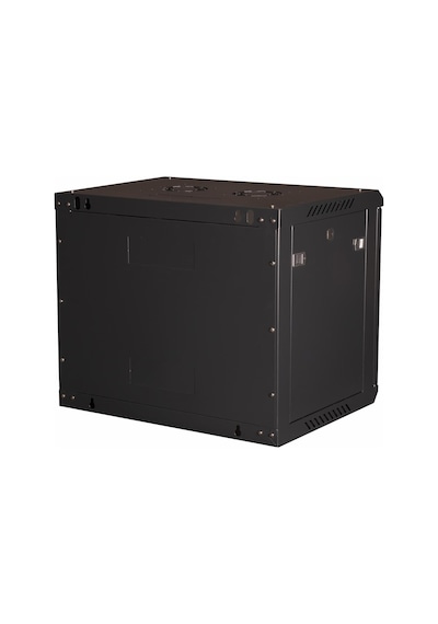 Lande 9u 19" Duvar Tipi Rack Kabinet Genişlik: 600 Mm Derinlik: 450 Mm Siyah Demonte