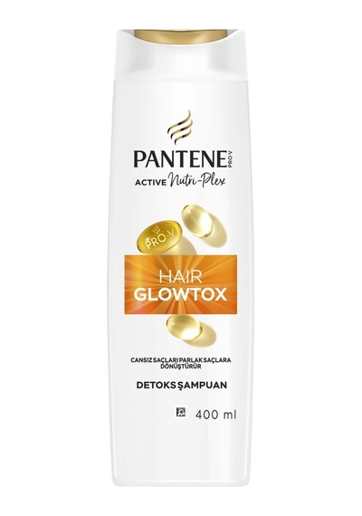 Pantene Glowtox Şampuan 400 Ml - 5 Adet Tarı