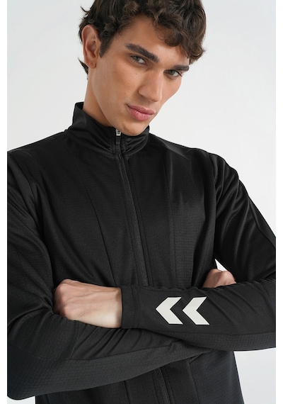 Hummel Tınsel Fermuarlı Sweatshırt 922318-2001 Siyah