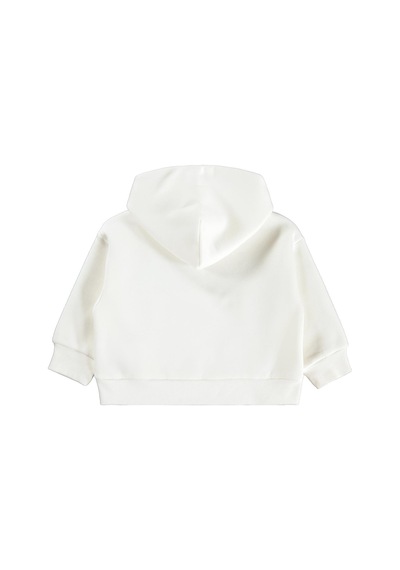Civil Girls Daily Wear Baskılı 2-5 Yaş Sweatshirt - Ekru