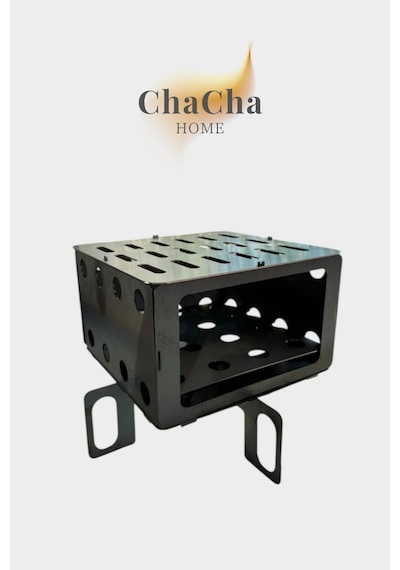 Chacha Home Taşınabilir Katlanabilir Kamp Ocağı & Mangal Paslanmaz Çelik Izgara, Portatif Outdoor Bbq Diğer