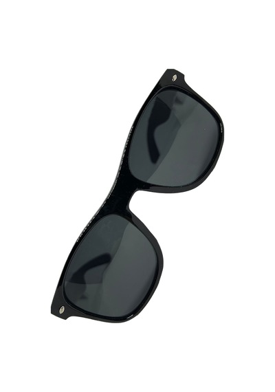 Vintage Fashion Hafif Unisex Güneş Gözlüğü Güneş Gözlüğü Siyah Çerçeve Oval Mo.11 Siyah