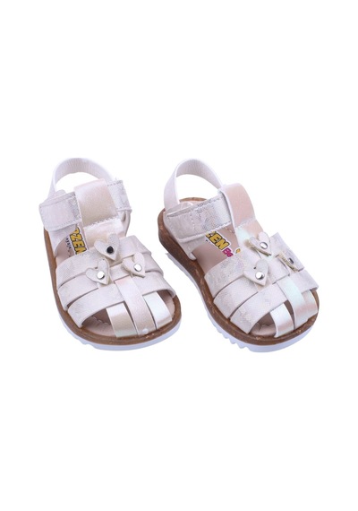Papuç Sepeti Arzen-2879 Kız Bebek Ortopedik Sandalet Ayakkabı 001