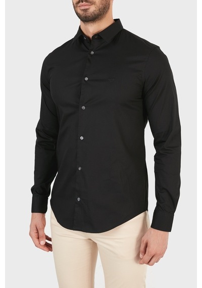 Emporio Armani Erkek Gömlek 8N1C09 1Nı9Z 0999 Siyah