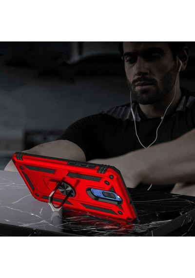 Huawei Mate 10 Lite Kilif Yüzüklü Zirh Tank Vega 534120047