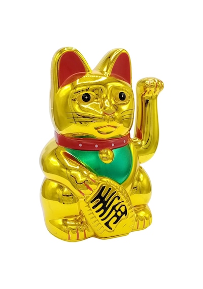 Maneki Neko El Sallayan Şans Kedisi Pilli No.3 Alk2933