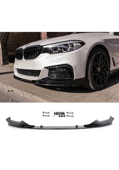 Bmw G30 Ön Tampon Altı Lip M-performance Pianoblack 2017+ 5 Seris