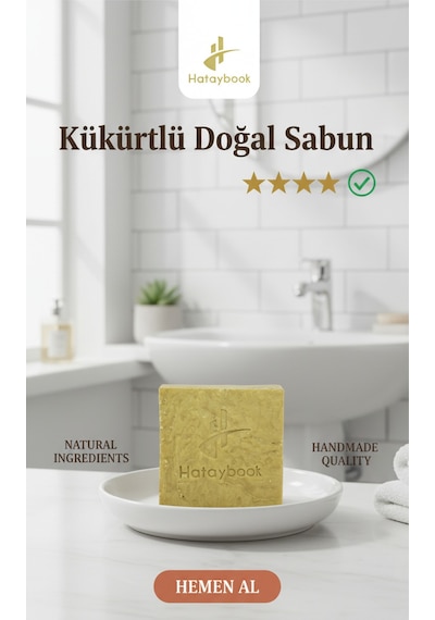 Kükürt Sabunu 1 Adet 100gr Doğal