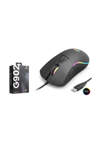 Good Pro G902 Rgb Gaming Mouse 3600 Dpı 6 Tuş 1000hz Siyah Diğer