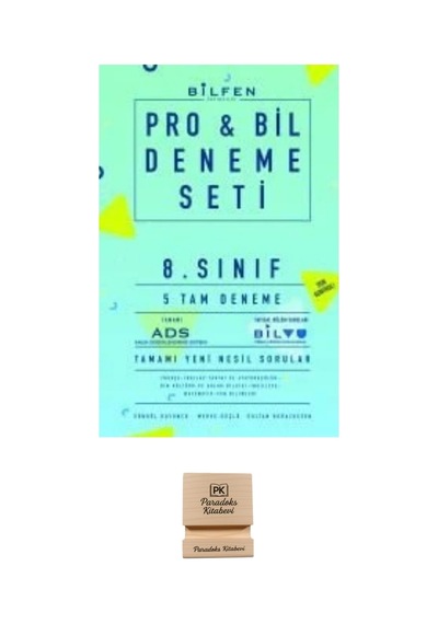 Bilfen Lgs 8. Sınıf Pro&bil 5 Tam Deneme Seti + Telefon Standı