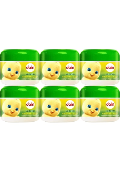 Dalin Vazelin 100ML Nem Ve Koruma Avakado Yağlı 6 Lı Set
