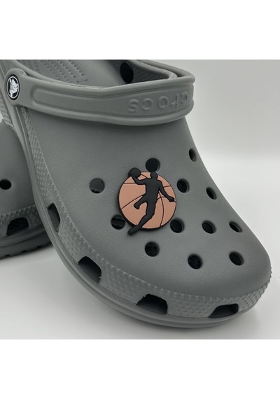 Crocs Terlik Süsü Ve Aksesuarı , Çanta Süsü Renkli Jibbitz Jordn Basket 09 Görselli Figür Aksesuarı Siyah-kiremit Crocs Terlik Süsü Ve Aksesuarı , Çanta Süsü Renkli Jibbitz Jordn Basket 09 Görselli Figür Aksesuarı Siyah-kiremit