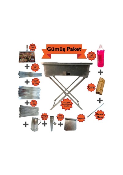 Gaziantep'ten Mangal Paketleri Gümüş Paket -299 Inox