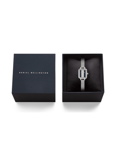 Daniel Wellington Quadro Mini Sterling Glasgow Silver Dw00600960 Kadın Kol Saati Gümüş