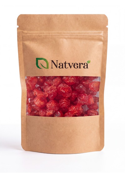 Natvera Tatlandırılmış Kiraz Kurusu 500 G Kilitli Kraft Paket
