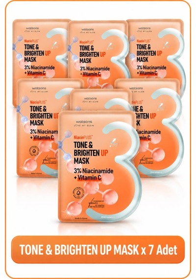 Watsons Niasin+c Vitamini Aydınlatıcı Maske 25mlx7
