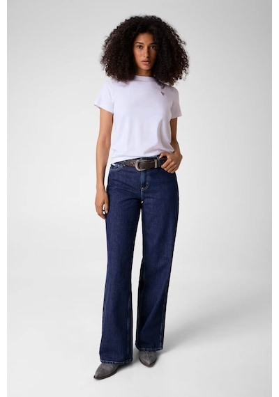 Guess G11 Wide-leg Lacivert Kadın Jean Pantolon W6ya01d1178