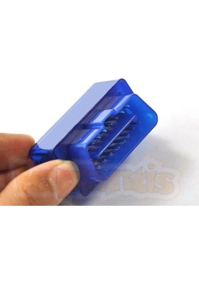 Elm327 Obt2a-s-b Süper Mini Araç Arıza Tespit Cihazı Obd2 V1.5, Mavi