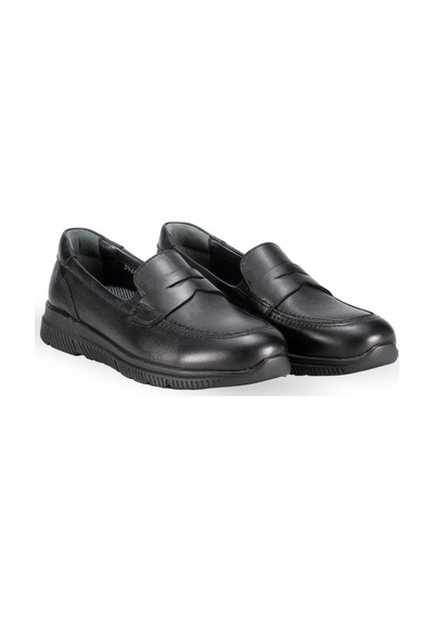 Forelli Gola-g Kadın Siyah 36-41 Deri Comfort Ayakkabı
