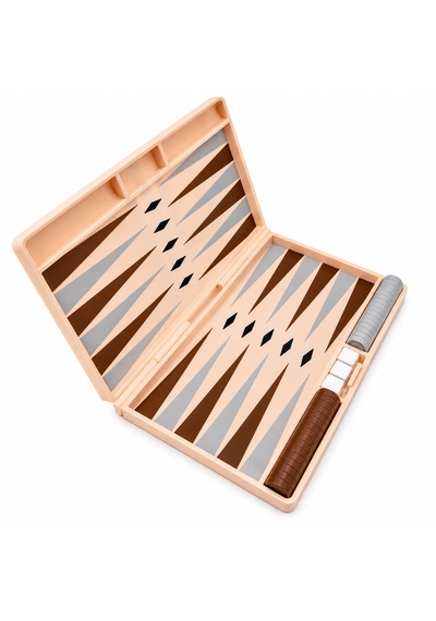 Katlanabilir Mini Tavla Seti 25 X 20 Cm Taş Ve Zar Saklama Bölmeli Seyahat Tipi Taşınabilir Tavla Oyunu