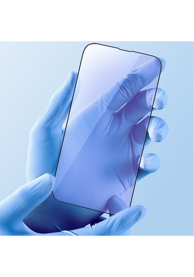 Apple Uyumlu   iPhone 16e Recci Anti-blue Light Cam Ekran Koruyucu